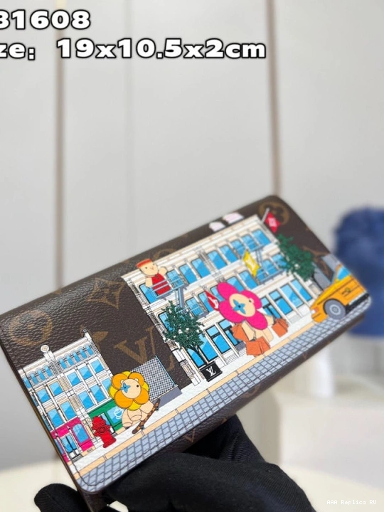 Aaa replica ru SARAH Vuitton Louis WALLET 0713